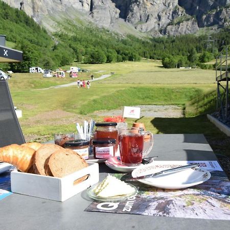 Campingplatz Mit Restaurant & Sportarena Лойкербад Экстерьер фото